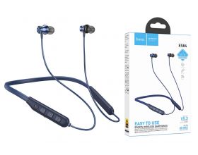 Наушники вакуумные беспроводные HOCO ES64 Easy Sound sports BT earphones headset Bluetooth (синий)