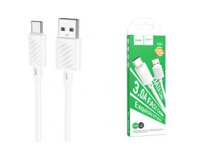 Кабель USB - USB Type-C HOCO X88 (белый) 1м (50 штук упаковка отдельно)