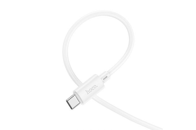 Кабель USB Type-C - USB Type-C HOCO X88 PD60W (белый) 1м