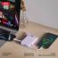 Универсальный дополнительный аккумулятор Power Bank XO PR243 22.5W Fully Compatible Digital Fast Charging (comes with iP, TYPE-C cable)10000mAh purple