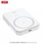 Универсальный дополнительный аккумулятор Power Bank XO PR242 15W magnetic wireless charging + PD20W C port fast r 5000mAh White