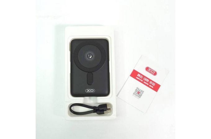 Универсальный дополнительный аккумулятор Power Bank XO PR233 15W Magnetic Wireless Charger + PD30W Fast Charging Mobile Power 10000mAh White
