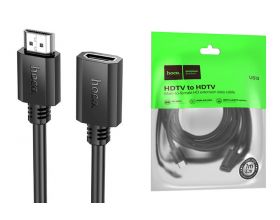 Кабель HDMI (папа - мама) удлинитель 1 м (V2.0) HOCO US13