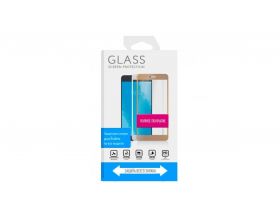 Защитное стекло дисплея Realme C3 / 5 / 6i / OPPO A5 / A9 / A11 с полным покрытием без упаковки (черный)