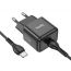 Сетевое зарядное устройство USB-C + кабель Type-C HOCO N32 PD30W (черный)