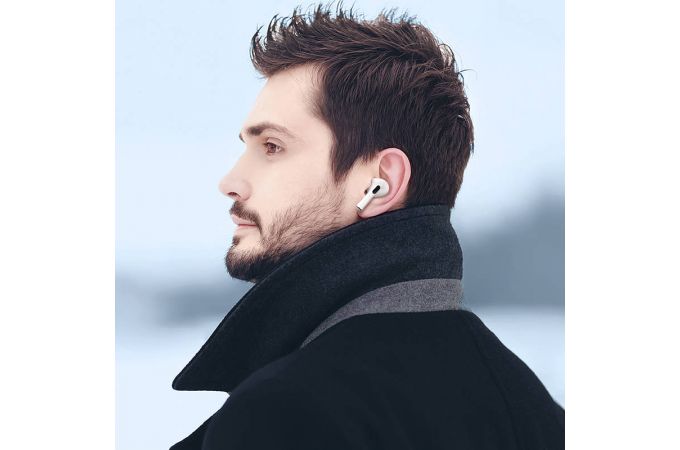 Наушники вакуумные беспроводные HOCO EW59 True wireless stereo headset Bluetooth (белый)