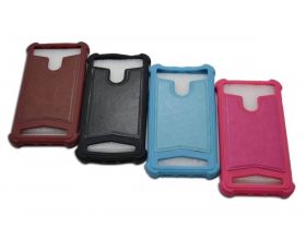 Силиконовый чехол универсальный 4,0  (голубой)