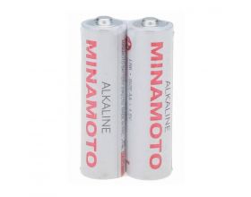 Батарейка алкалиновая MINAMOTO LR6 AA/2SH (цена за спайку 2 шт)