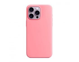 Чехол для iPhone 16 (6,1) Silicone Case Soft Touch MagSafe Peony (пион)