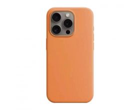 Чехол для iPhone 16 Pro Max (6,9) Silicone Case Soft Touch MagSafe Tangerine (мандарин)