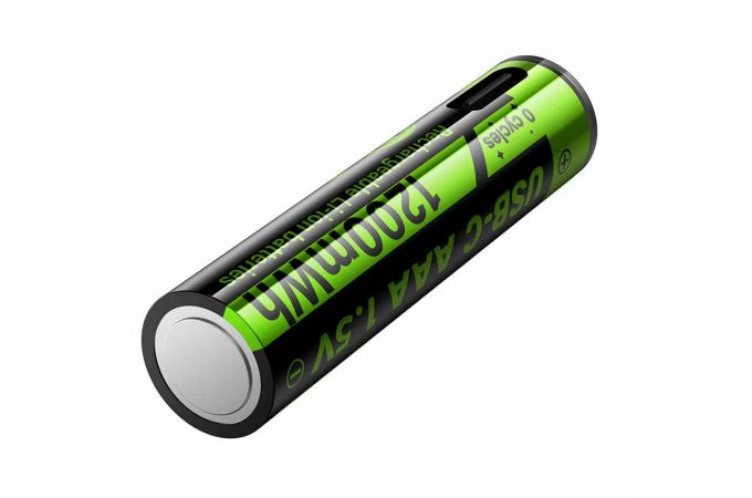 Батарейка литиевая подзарежаемая HOCO JA4 AAA (2PCS) (черный)