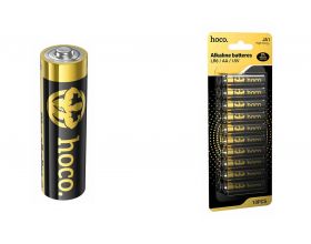 Батарейка алкалиновая HOCO JA1 AA LR6 (10PCS) (черный)