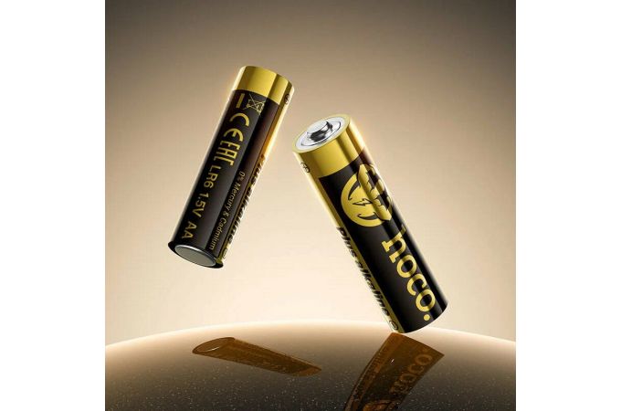 Батарейка алкалиновая HOCO JA1 AA LR6 (10PCS) (черный)