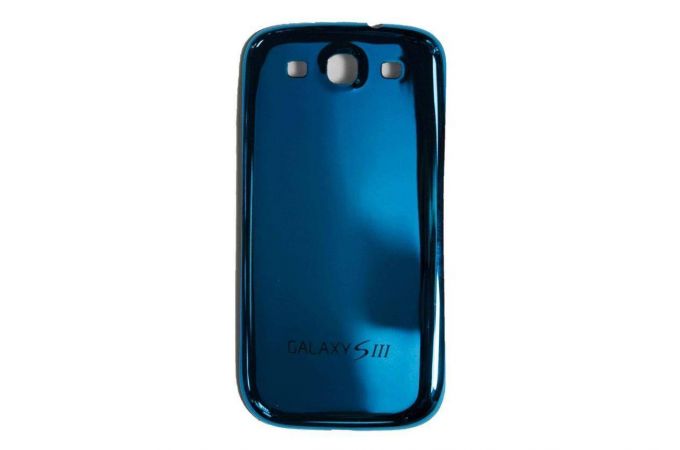 Задняя крышка для Samsung i9300 Galaxy S3 (синий)