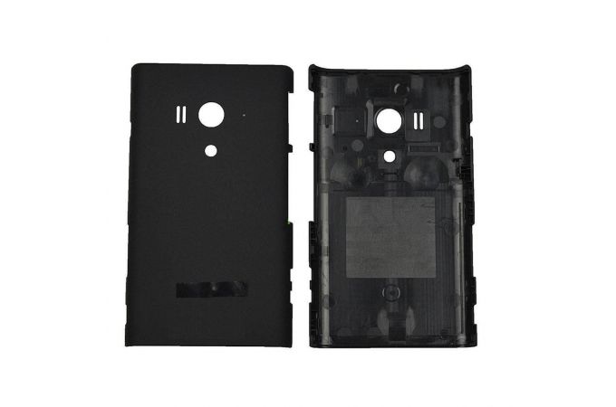 Задняя крышка для Sony LT26w Xperia Acro S (черный)
