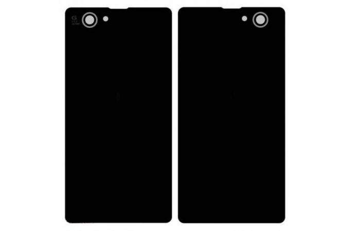 Задняя крышка для Sony Xperia Z1 Compact (черный)