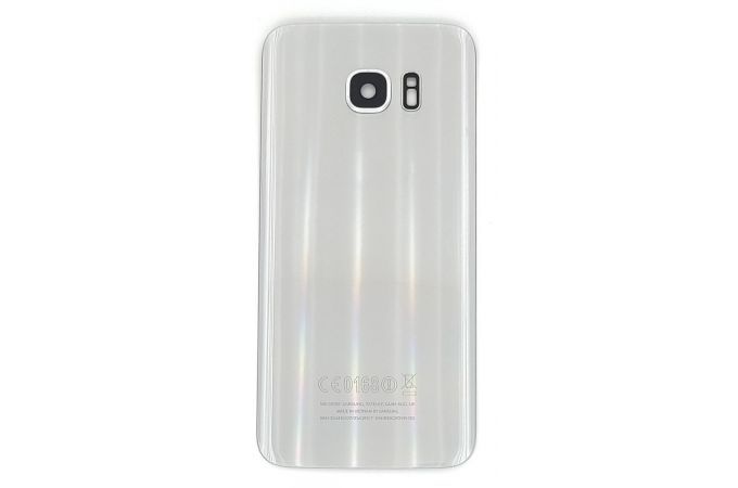 Задняя крышка для Samsung G935 Galaxy S7 Edge (серебро)
