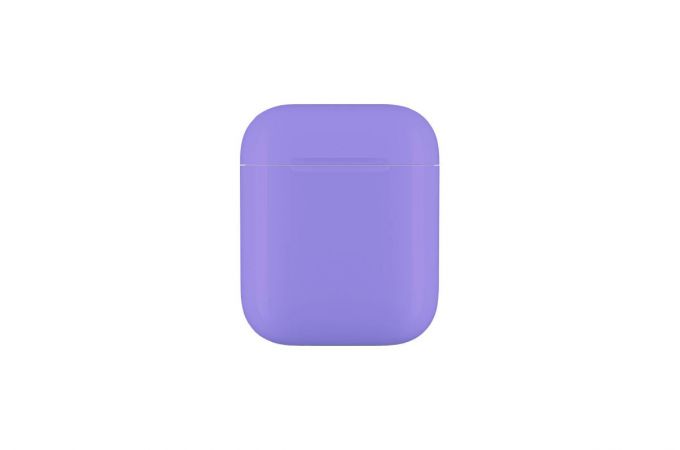 Чехол для наушников Soft-Touch AirPods пластиковый (сиреневый)