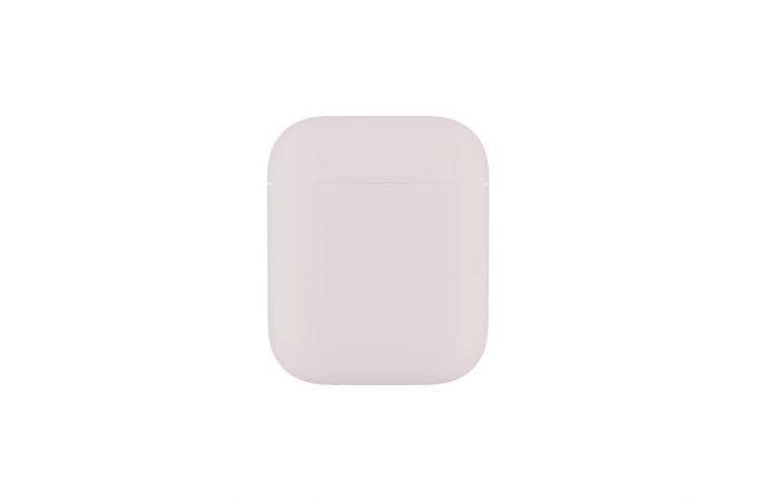 Чехол для наушников Soft-Touch AirPods пластиковый (белый)