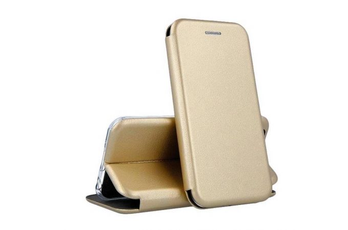 Чехол-книжка Huawei Honor 10iX Lite  боковой BF (золотистый)