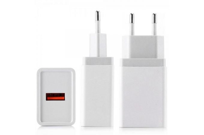 Сетевое зарядное устройство USB Орбита OT-APU24 QC3.0, 3500мА (белый)