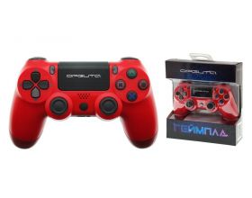 Геймпад беспроводной для Sony PlayStation 4 Орбита OT-PCG12 Красный (Bluetooth)