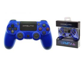 Геймпад беспроводной для Sony PlayStation 4 Орбита OT-PCG12 Синий (Bluetooth)