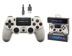 Геймпад проводной для Sony PlayStation 4 Орбита OT-PCG13 Белый