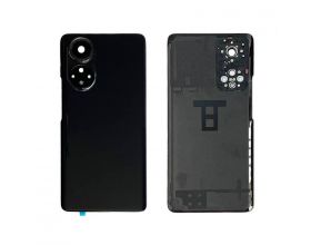 Задняя крышка для Huawei Honor 50 + стекло камеры (черный) + проклейка HQ