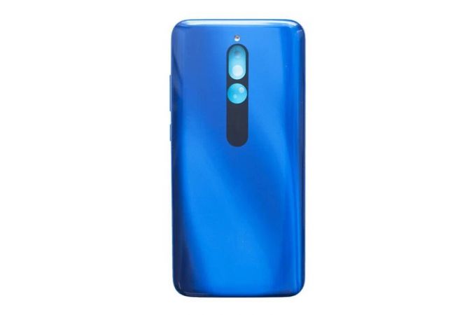 Задняя крышка для Xiaomi Redmi Note 8 Pro (синий) + проклейка HQ