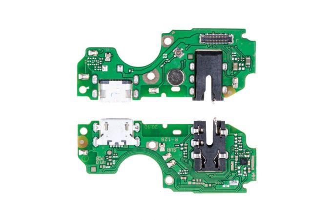 Шлейф для Infinix Smart 7 HD (X6516) с разъемом зарядки + разъем гарнитуры (плата)