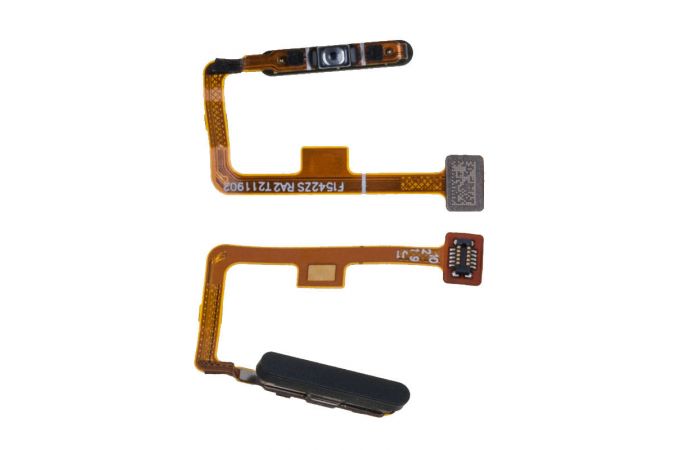 Шлейф для Xiaomi 11 Lite 5G NE сканер отпечатка пальца (черный) org