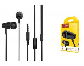 Наушники вакуумные проводные HOCO M34 honor music (черный)