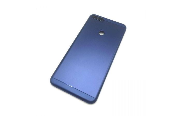 Задняя крышка для Huawei Honor 7С Pro (синий)