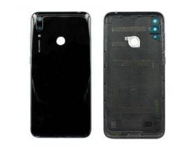 Задняя крышка для Huawei Y7 2019 + стекло камеры (черный)