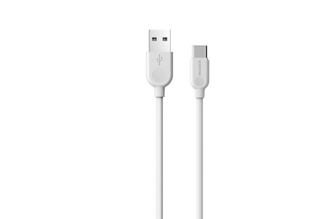 Кабель USB - USB Type-C BOROFONE BX14, 2A (белый) 2м