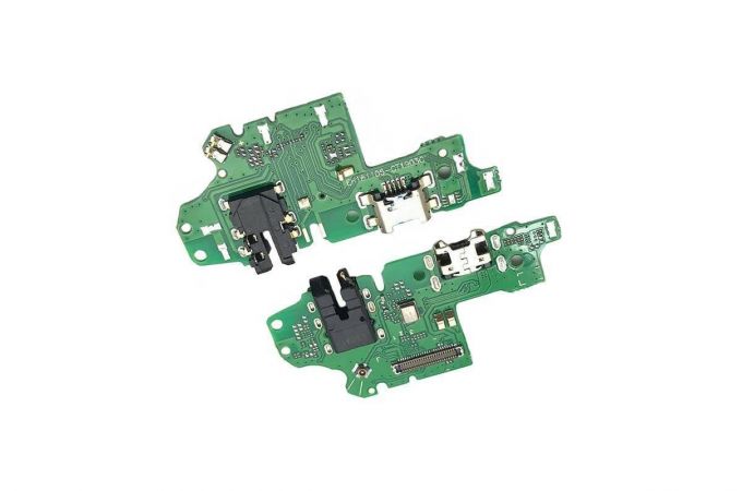 Шлейф для Huawei Honor 10i/ 20e с разъемом зарядки + разъем гарнитуры (плата)