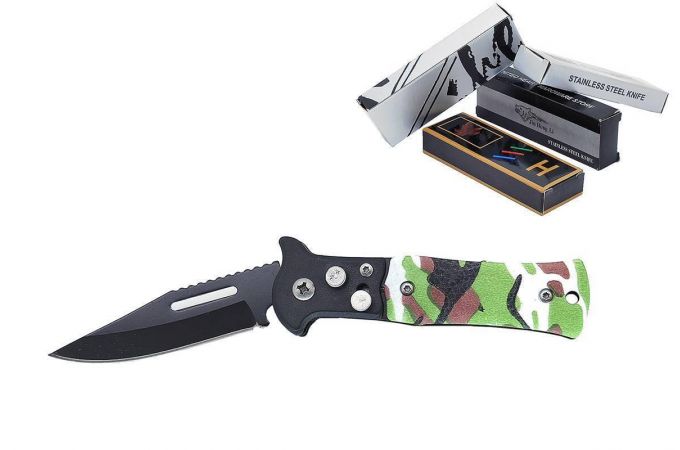 Нож складной Патриот PT-TRK21 с клипсой (6/15,5см)