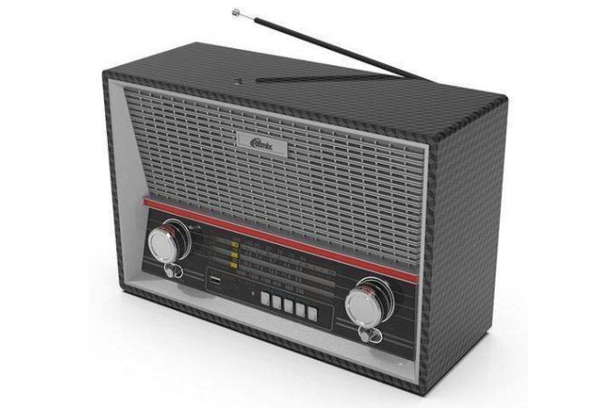 Радиоприемник Ritmix RPR-102 black/carbon
