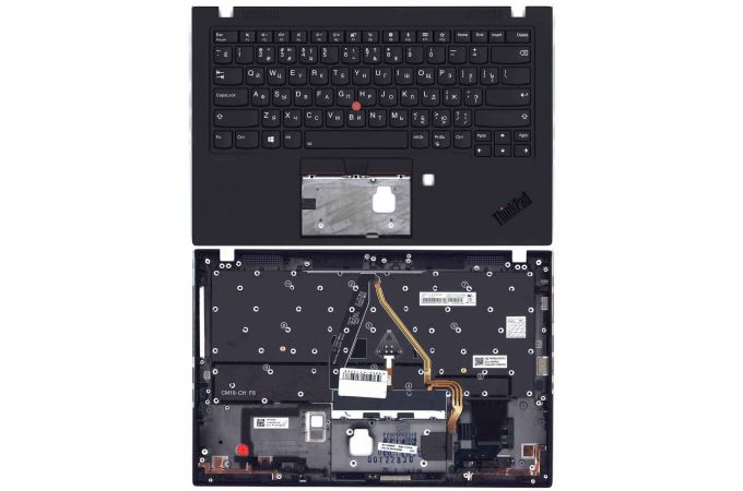 Клавиатура для ноутбука Lenovo ThinkPad X1 Carbon Gen 7 топкейс v.2