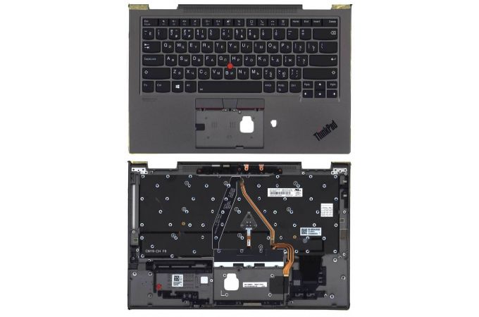 Клавиатура для ноутбука Lenovo Thinkpad X1 Yoga 5th Gen топкейс