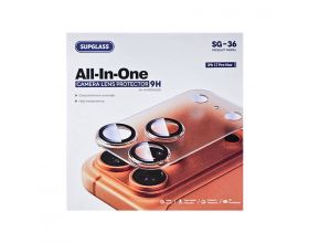 Защитное стекло SUPGLASS Camera lens Protectot Anti Glare SG-36  17 Pro Max (6.9) (Прозрачный)