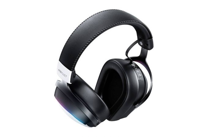Наушники мониторные беспроводные ACEFAST H11 gaming wireleess headset (Белый)