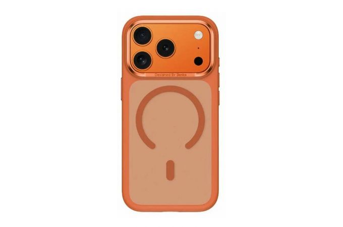 Чехол для iPhone 17 Pro Max Benks Mist Magnetic (Оранжевый)