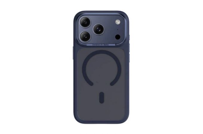 Чехол для iPhone 17 Pro Max Benks Mist Magnetic (Синий)