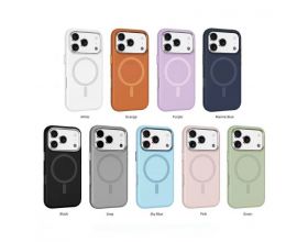 Чехол для iPhone 17 Pro Max (6,9) MOSBROS Pure Magsafe Mag Icoat (Mix)
