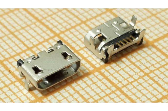 microUSB 2.0 разъем для планшетов Jack005 (5pin) 5шт