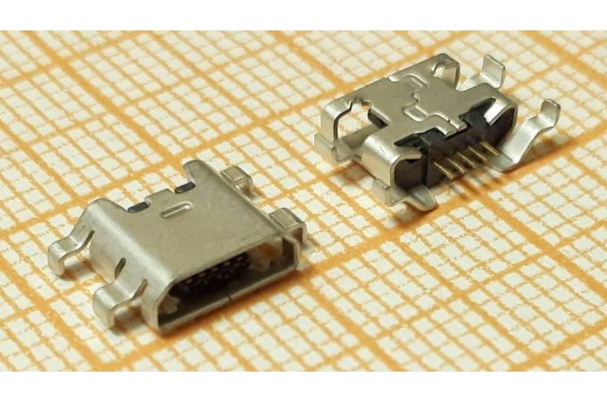 microUSB 2.0 разъем для планшетов Jack006 (5pin) 5шт