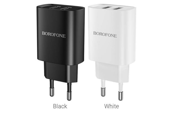 Сетевое зарядное устройство USB BOROFONE BN2 Super fast (черный)