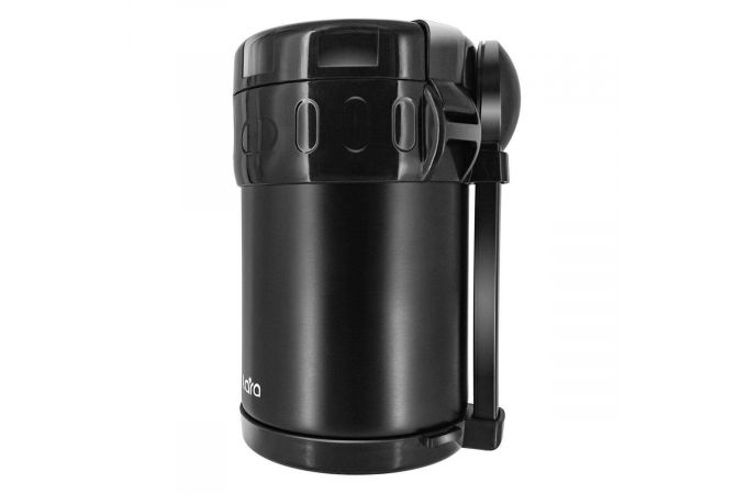 Термос LARA LR04-54сталь 1,9л: 0,63* 0,42*0,32л, двойные ст., ложка, вилка